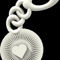 bright heart keychain - Thumbnail 5