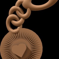 bright heart keychain - Thumbnail 6
