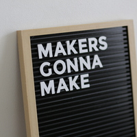 Letter Board - Fully 3D Printed - Thumbnail 1