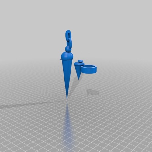 ice cream ring and pendant set 3D Print 14941
