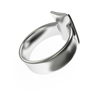 Sleek concave ring - Thumbnail 1