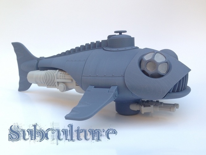 "Subculture" submarine 3D Print 149469