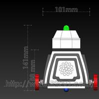 Small miniFloppySuperHeroBot6 3D Printing 149489