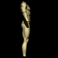 Batman muscle body for Muscle Suit Cosplay - Thumbnail 3