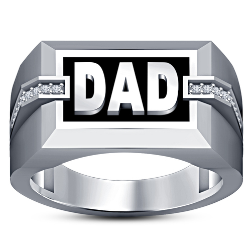 "FATHER'S DAY" Special 3D CAD Model Of DAD Ring 3D Print 149602