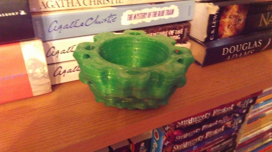 Isosurface Burr Bowl 3D Print 149643