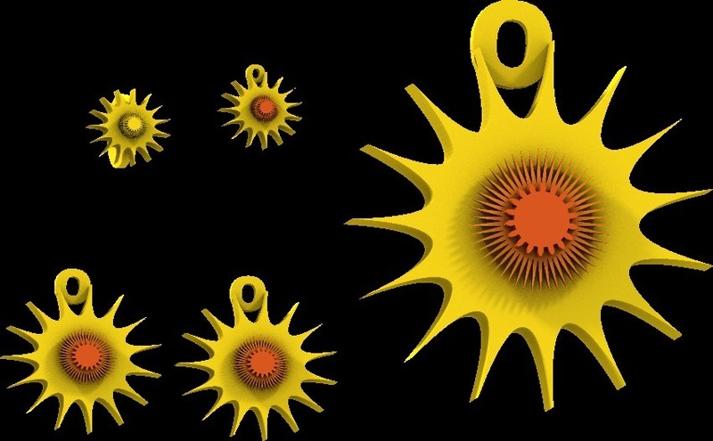 sun jewelry set
