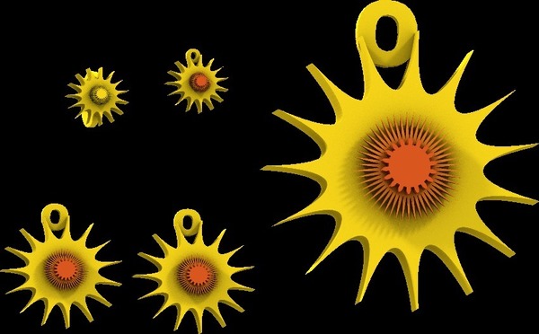 sun jewelry set