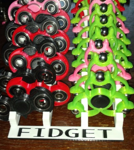 Fidget Countertop Display Stands - bundle - 5 different designs 3D Print 149705