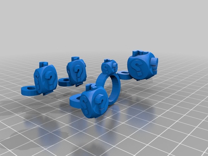 Chance jewelry set 3D Print 14971