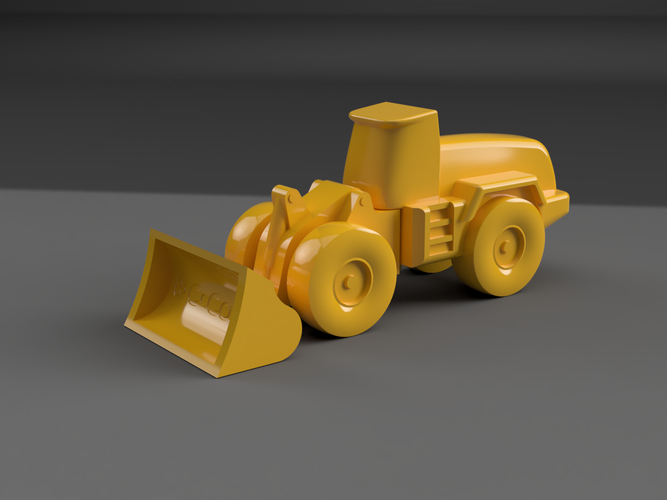 Wheel Loader 3D Print 149753
