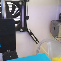 Small Filament guide Flashforge dreamer 3D Printing 149783