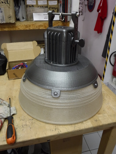 Industrial Lamp - 3D printed 3D Print 149794