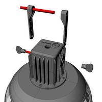 Industrial Lamp - 3D printed - Thumbnail 6