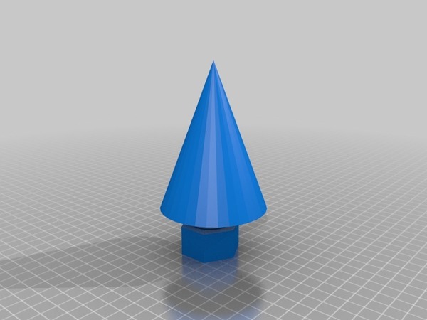 cone chrismas tree 