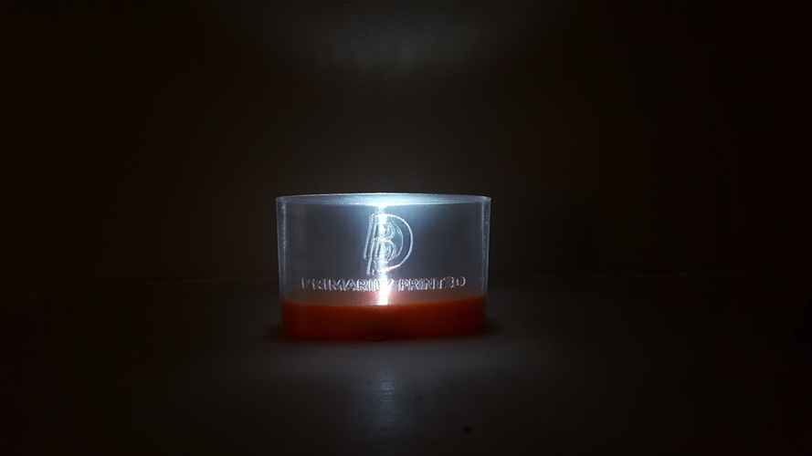 LED Desk light/sign 3D Print 149814