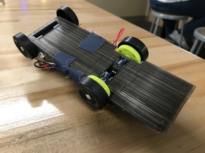 Quadcopter Powered Derby Racer 3D Print 149823