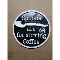 Small Spoons are for stirring coffee 3D Printing 149862