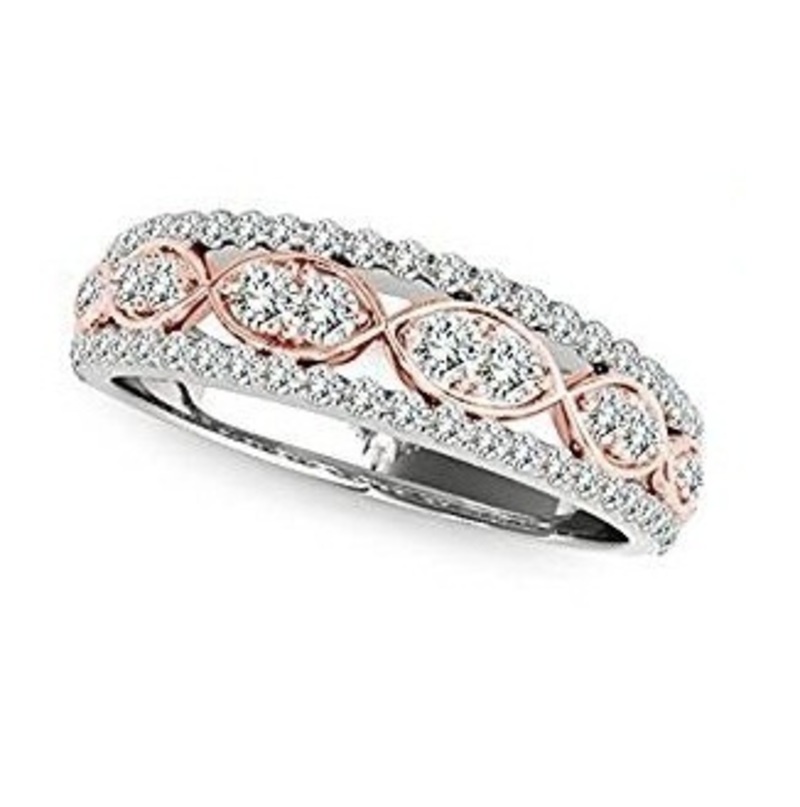 Jewelry 3D CAD Model Wedding Ring In STL Format