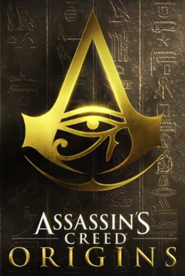 Medium Assassins Creed Origins - Logo Keychain 3D Printing 150001