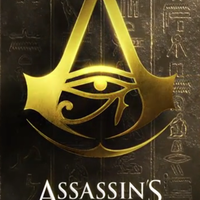 Small Assassins Creed Origins - Logo Keychain 3D Printing 150001