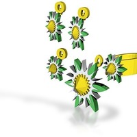 Lazy daisy jewelry set - Thumbnail 3