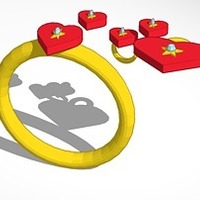 star of the heart jewelry set - Thumbnail 1