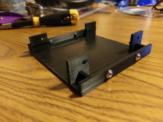 3.5" to 2x 2.5" Drive Adapter V3 3D Print 150033