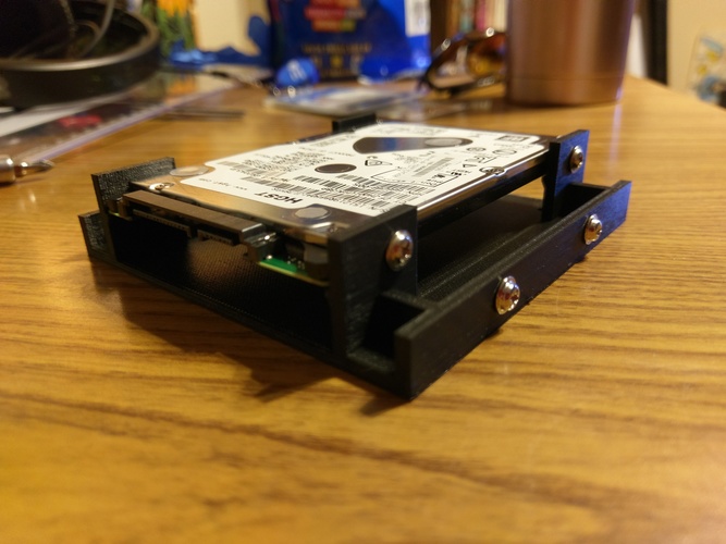3.5" to 2x 2.5" Drive Adapter V3 3D Print 150036