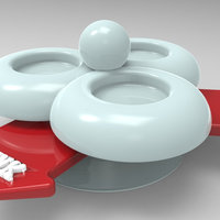 The 3 Shot Glass Drinking Game Multi Player Spinner - Thumbnail 5