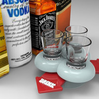 The 3 Shot Glass Drinking Game Multi Player Spinner - Thumbnail 7