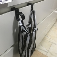 Small Drawer plastic bag hanger 3D Printing 150127