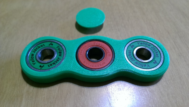 Pin Shape Fidget Two Arm Fidget Spinner - Pinshape