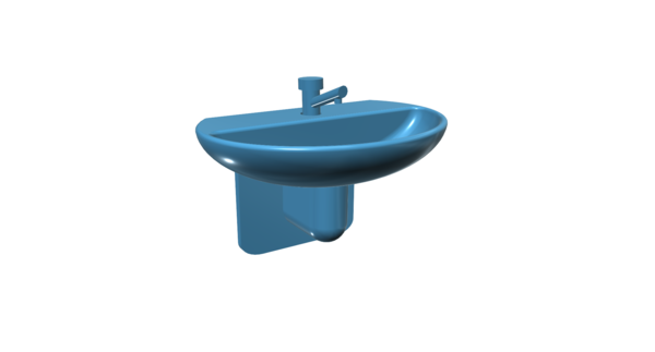 1/10 scale garage sink