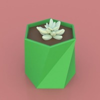 Twisted Vase Planter - Thumbnail 2