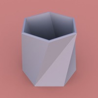 Twisted Vase Planter - Thumbnail 3