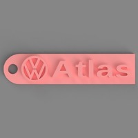 Volkswagen Atlas Keychain - Thumbnail 2