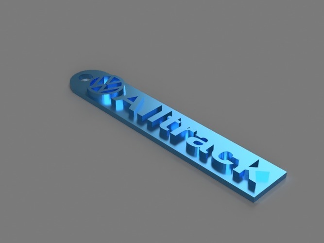 Volkswagen Alltrack Keychain 3D Print 150282