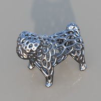 Voronoi Pug - Thumbnail 2