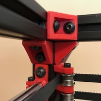 Small 2020 Corner Bracket 3D Printing 150285