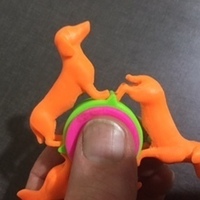 Dachshund fidget spinner - Thumbnail 2