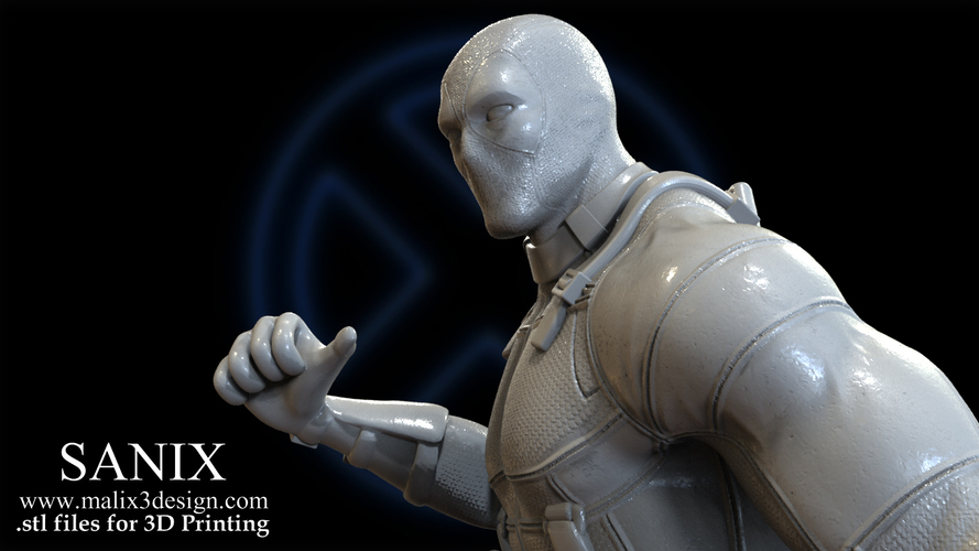 X-MEN Diorama - Deadpool / 3D model for 3D Printing  3D Print 150379