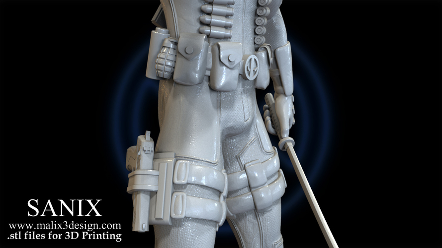 X-MEN Diorama - Deadpool / 3D model for 3D Printing  3D Print 150384
