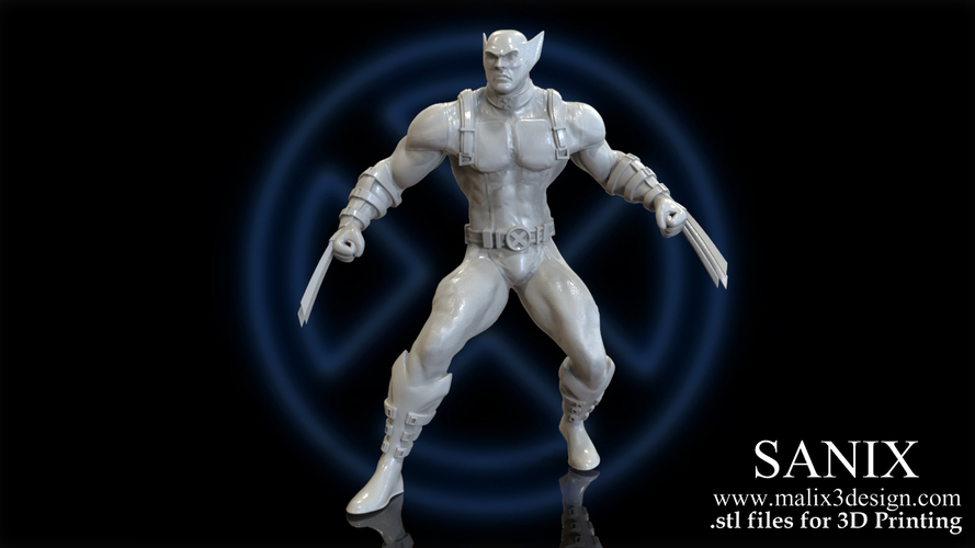 X-MEN Diorama - Wolverine / 3D model for 3D Printing