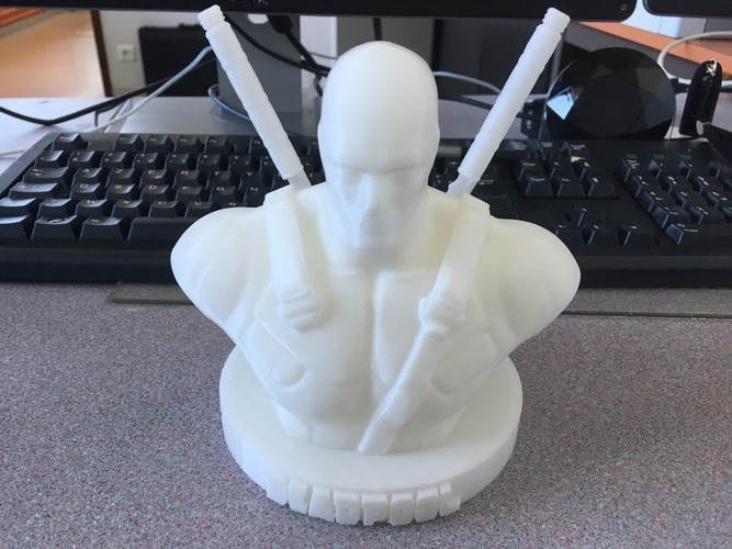 Stand for the Deadpool Bust 3D Print 150465