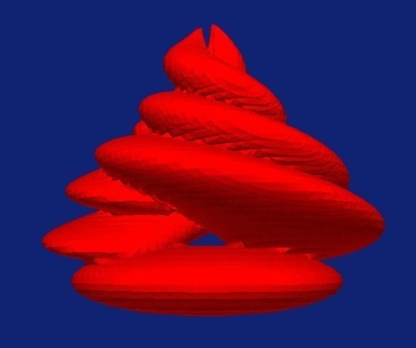 Twisted Drop 3D Print 150469