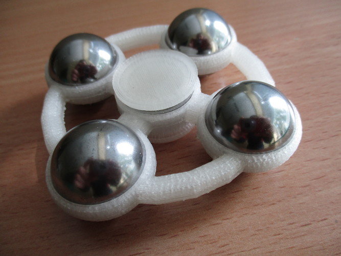 Fidget spinner with balls  3D Print 150507