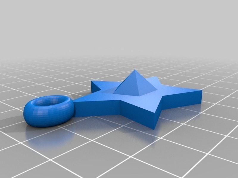 star pendant yellow default colour