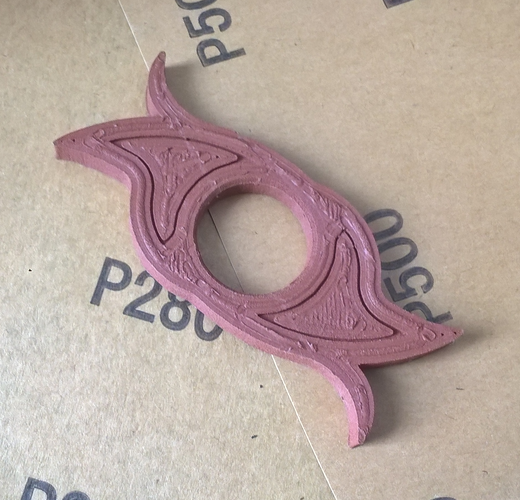 Hand spinner cuivre 3D Print 150631