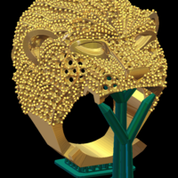 Lion ring - Thumbnail 1